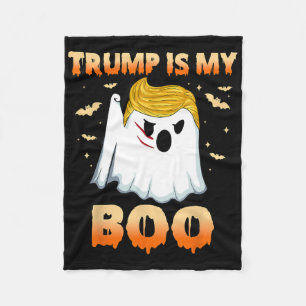 Lustiger Trump-Geist Halloween Trump Ist Meine Boo Fleecedecke