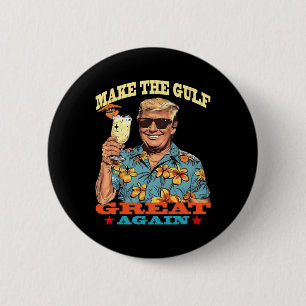Lustiger Trump Mach den Golf großartig 1 Button