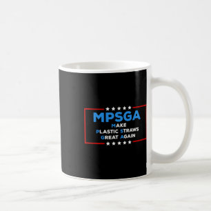 Lustiger Trump macht Plastikstrohhalme wieder groß Kaffeetasse