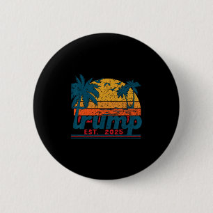 Lustiger Trump-Shirt Golf Von Uns Amerika Est 2025 Button