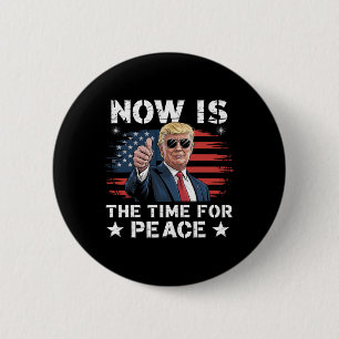 Lustiger Trump-Spruch Jetzt ist die Zeit für Fried Button