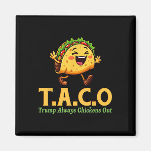 Lustiger Trump Taco Trump kneift immer 11  Magnet