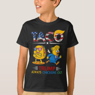 Lustiger Trump Taco Trump kneift immer _11 T-Shirt