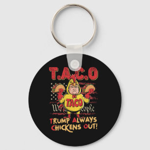 Lustiger Trump Taco Trump kneift immer _15  Schlüsselanhänger