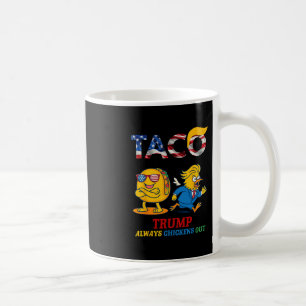 Lustiger Trump Taco Trump kneift immer 17 Kaffeetasse