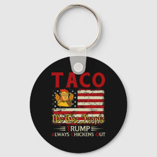 Lustiger Trump Taco Trump kneift immer 18 Schlüsselanhänger