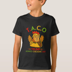 Lustiger Trump Taco Trump kneift immer 1 T-Shirt