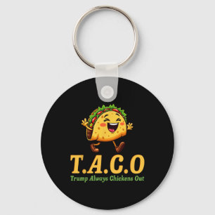 Lustiger Trump Taco Trump kneift immer _22  Schlüsselanhänger
