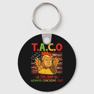 Lustiger Trump Taco Trump kneift immer _23  Schlüsselanhänger