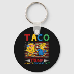Lustiger Trump Taco Trump kneift immer 30 Schlüsselanhänger