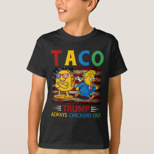 Lustiger Trump Taco Trump kneift immer 30 T-Shirt
