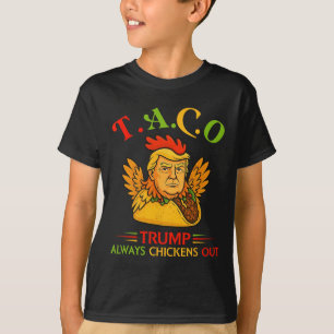 Lustiger Trump Taco Trump kneift immer 31 T-Shirt