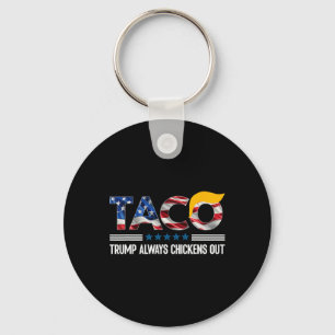 Lustiger Trump Taco Trump kneift immer _4 Schlüsselanhänger