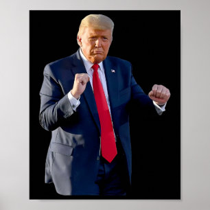 Lustiger Trump-Tanz Tanzt wie ein Verbrecher Wähle Poster