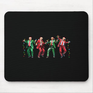 Lustiger Trump-Tanz Weihnachtsmann Weihnachten Xma Mousepad