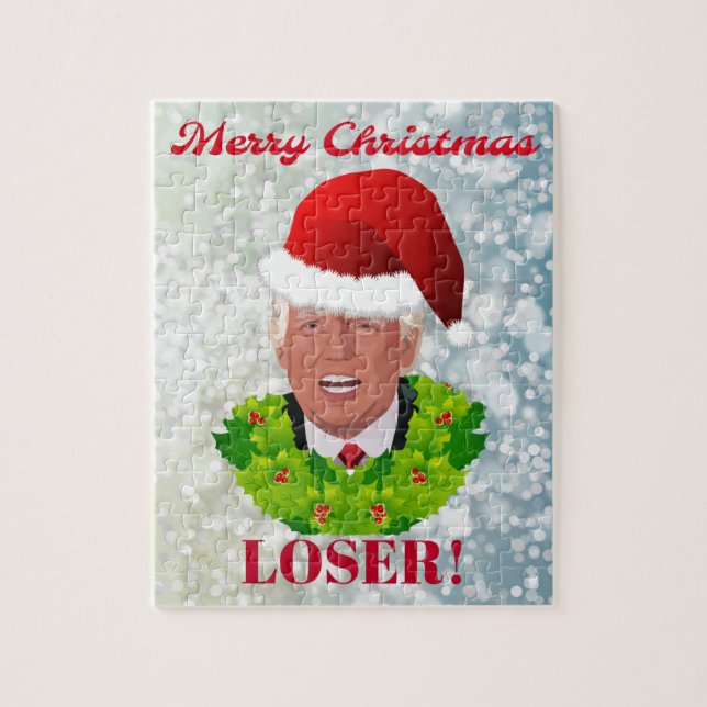 Lustiger Trumpf-"frohe Weihnacht-Verlierer " (Vertikal)
