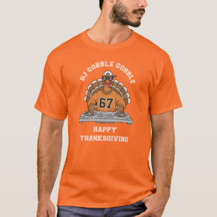 Lustiger Truthahn-Gackermeme Frohes Erntedankfest T-Shirt