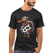 Lustiger Truthahn-Kuh-Kostüm Moo-key Thanksgiving