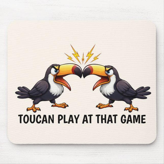 Lustiger Tukan Mousepad (Vorne)
