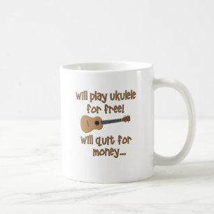 Lustiger Ukulele Kaffeetasse