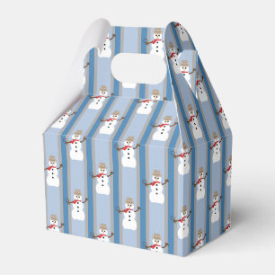 Lustiger und Fancy Schneemann Detektiv Geschenkschachtel