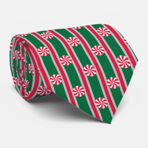 Lustiger und Fancy Weihnachts-Pfefferminzbonbon Krawatte