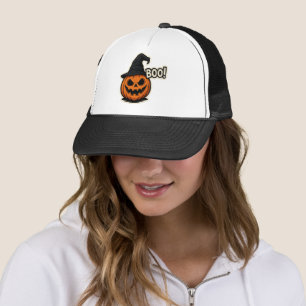 Lustiger und gruseliger Halloween-Aufkleber Truckerkappe