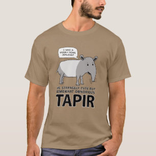 Lustiger und niedlicher aber abscheulicher Tapir T-Shirt