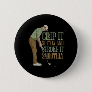 Lustiger und unverschämter Golf - Trinken und Fahr Button