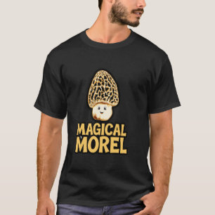 Lustiger und Whimsicaler Magischer Morchel-Pilz T-Shirt