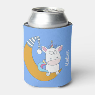 Lustiger Unicorn-individueller Name kann cooler Dosenkühler