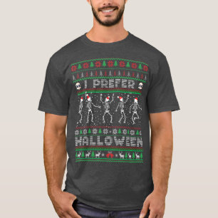 lustiger Urlaub Uganda mas ich bevorzuge halloween T-Shirt
