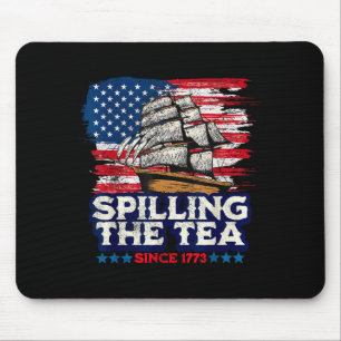 Lustiger US-Geschichtslehrer Boston serviert den T Mousepad