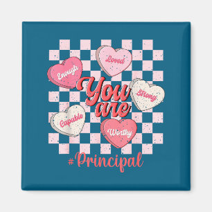 Lustiger Valentins Hauptherz Liebe Magnet