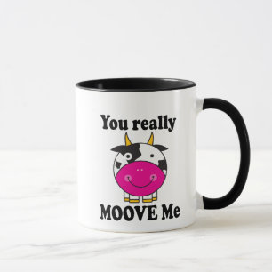 Lustiger Valentinsgruß Moove ich Kuh-Geschenk Tasse