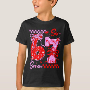 Lustiger Valentinstag 67 Meme 6 7 Valentine-Schlei T-Shirt