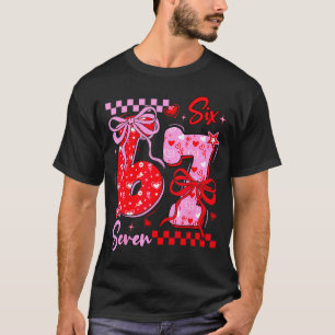 Lustiger Valentinstag 67 Meme 6 7 Valentins-Schlei T-Shirt