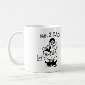 Lustiger Vater #2 (auf Topf) Kaffeetasse