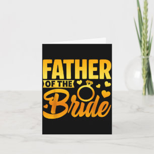 Lustiger Vater der Braut väterliche Liebe Hochzeit Karte