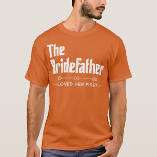 Lustiger Vater der Braut, väterliche Liebe Ich lie T-Shirt