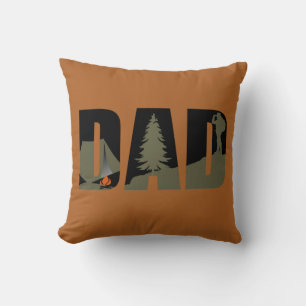 Lustiger Vatertag Camping Papa  Kissen