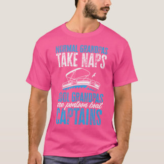 Lustiger Vatertag Coole Großväter sind Pontoon-Boo T-Shirt