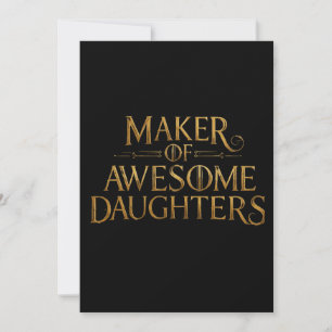 Lustiger Vatertag - Humorvolles Geschenkdesign Karte