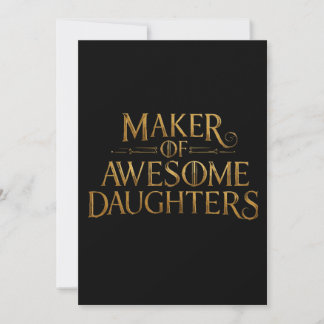 Lustiger Vatertag - Humorvolles Geschenkdesign Karte