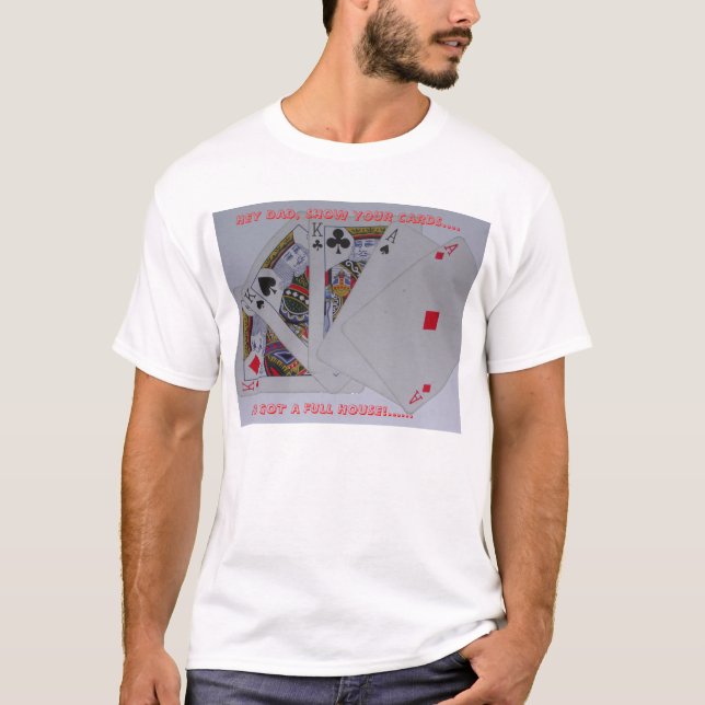 LUSTIGER VATERTAG T-Shirt (Vorderseite)