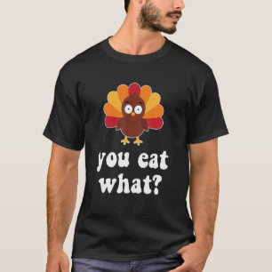 Lustiger Veganer Erntedankfest Süßer Vegetarischer T-Shirt