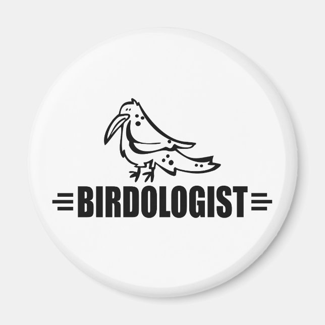 Lustiger Vogel Magnet (Vorne)