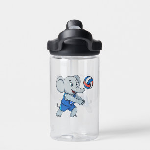 Lustiger Volleyball-Elefant Sport Smart Water Trinkflasche