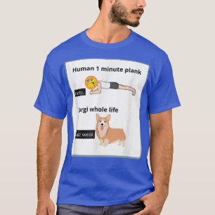 Lustiger walisischer Corgi-Besitzer Blöder Yoga-Wi T-Shirt