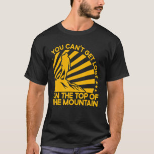 Lustiger Wandermeme Pun Zitat Sprüche Wanderlust F T-Shirt